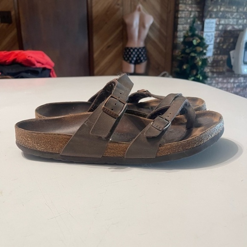 Birkenstock Women’s Stone Brown Mayari Sandals